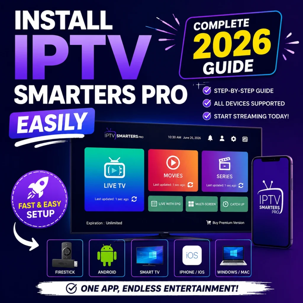 Install IPTV Smarters Pro