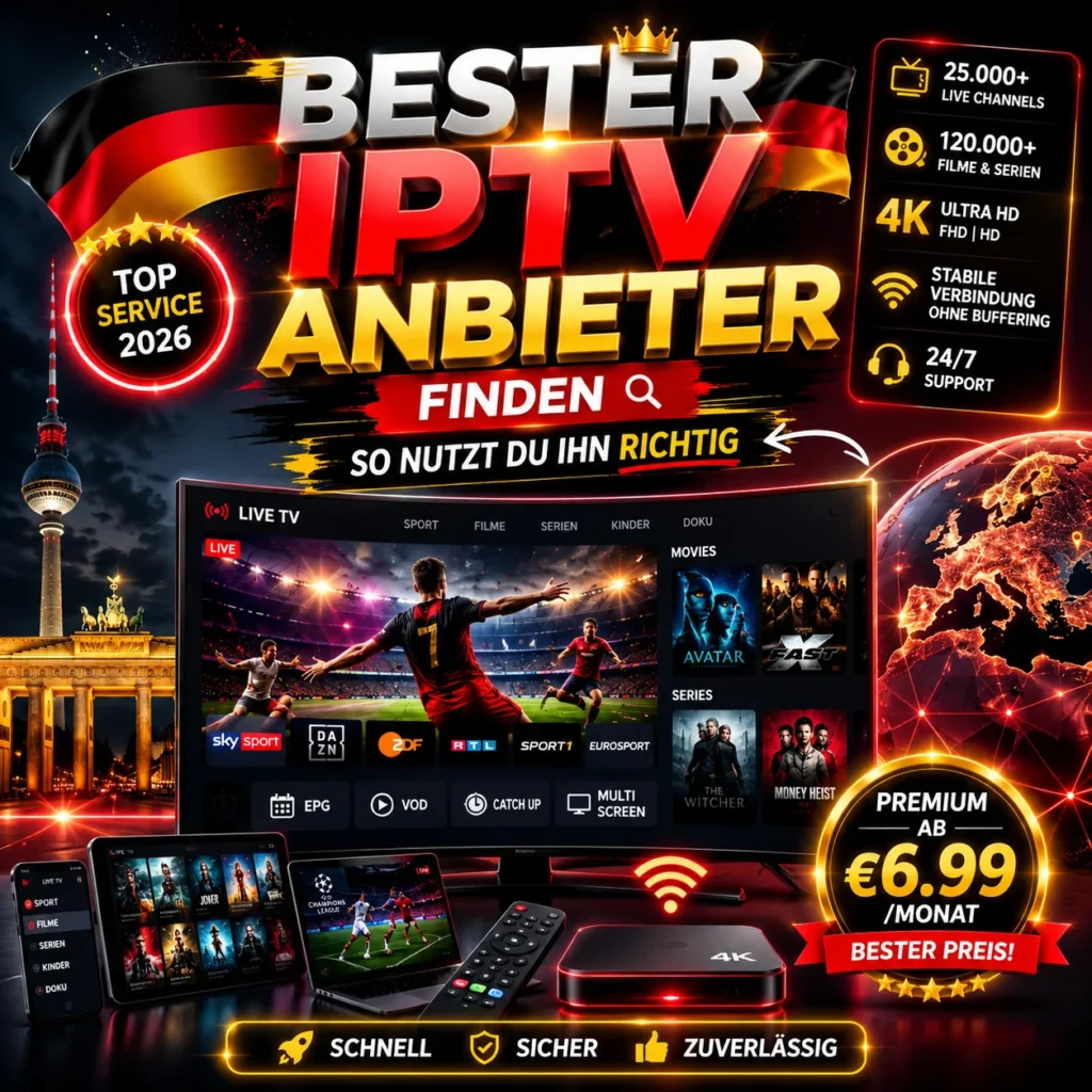Bester iptv anbieter