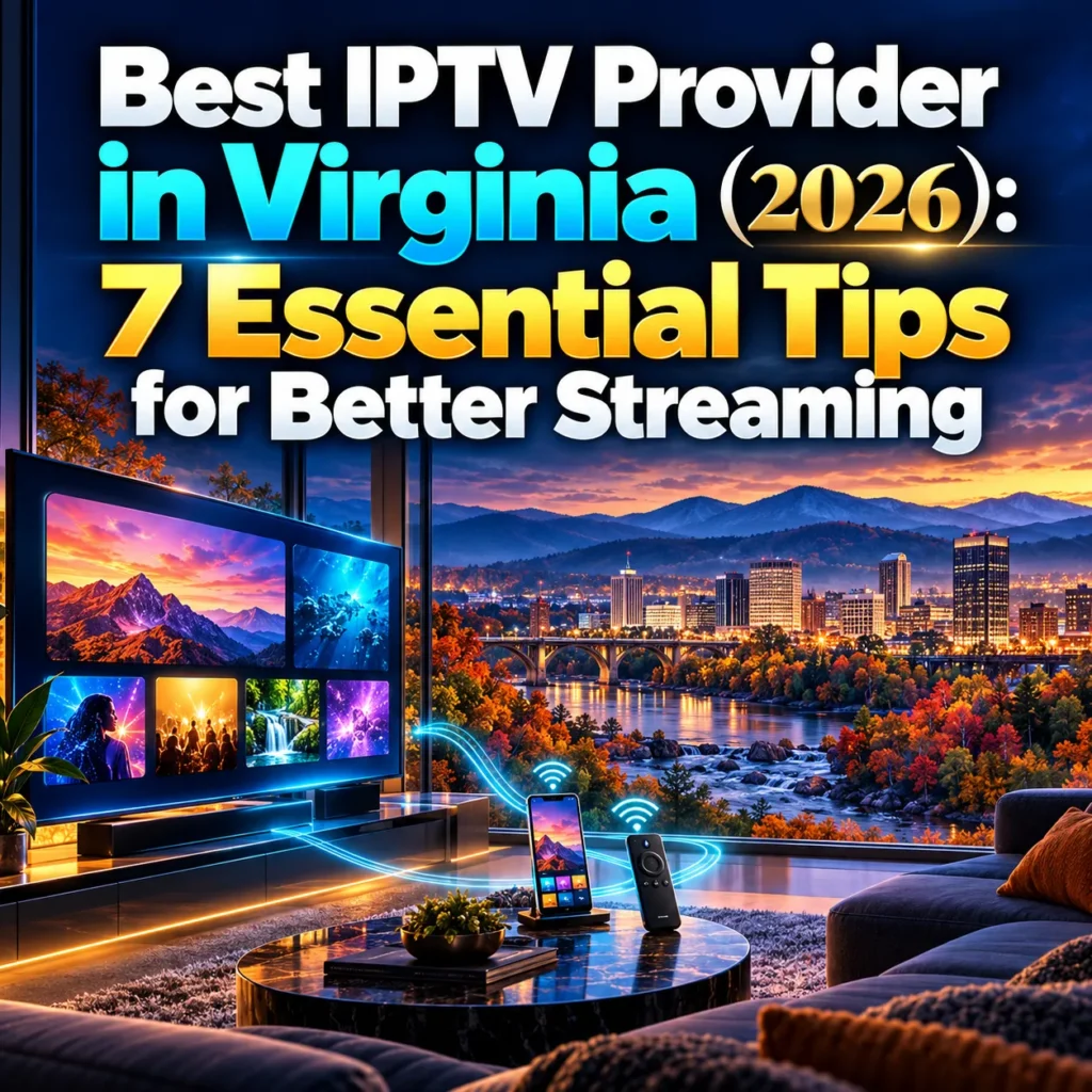 Best IPTV Provider in Virginia